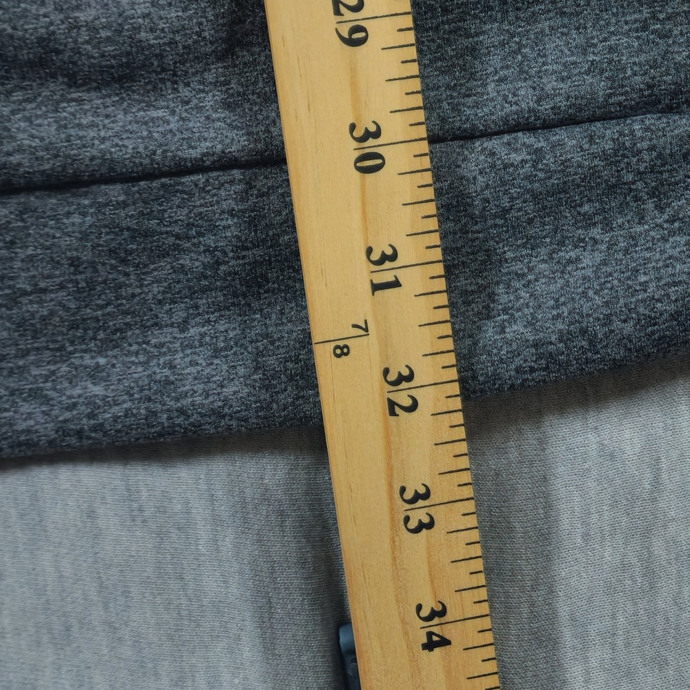 Nike Mens 3XLT 3XL Tall Dri FIT Full Zip Fleece Hoodie Sweatshirt Heather Grey - Picture 11 of 11